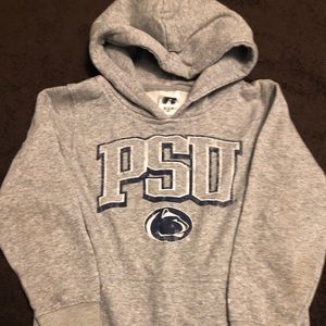 PSU boys sweatshirt and LS shirt size Small-6/7.